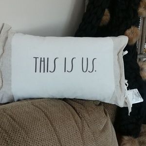 Rae Dunn down pillow